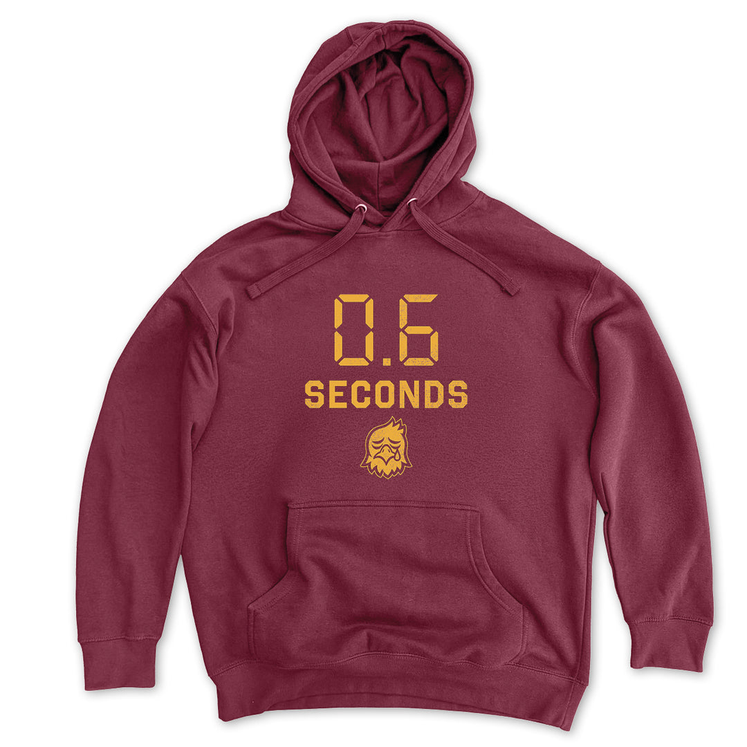 0.6 Seconds | Minnesota Hockey Heavyweight Fleece Hoodie