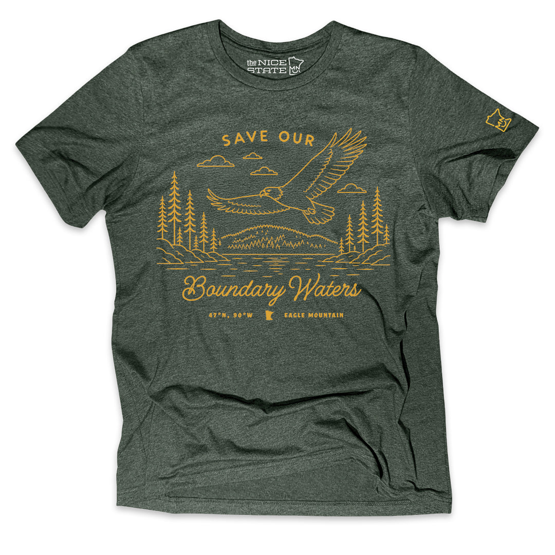 Save The Boundary Waters - Eagle Mountain Tee