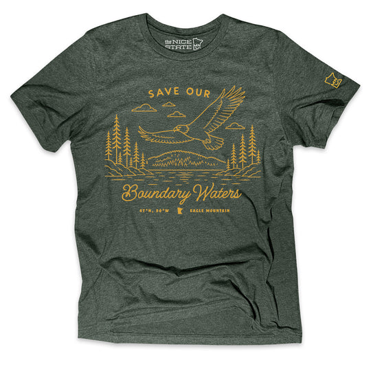 Save The Boundary Waters - Eagle Mountain Tee