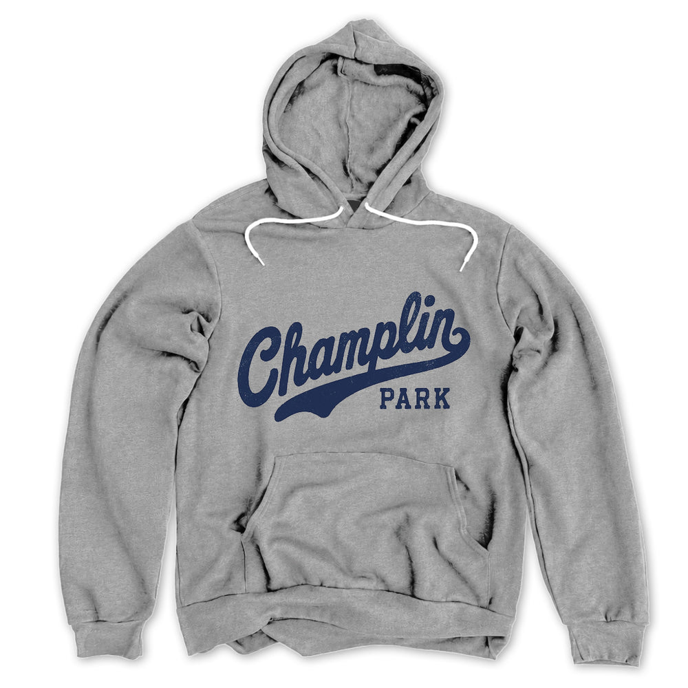 Champlin Park Vintage Script | Supes Soft Fleece Hoodie