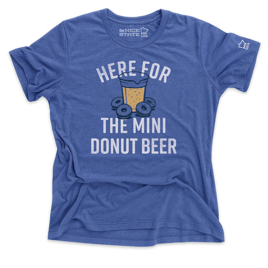 Here For The Mini Donut Beer