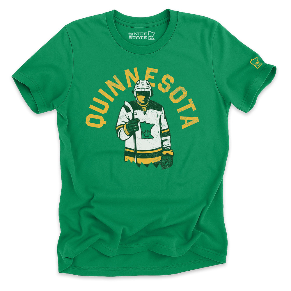 Quinnesota - Minnesota Hockey Tee