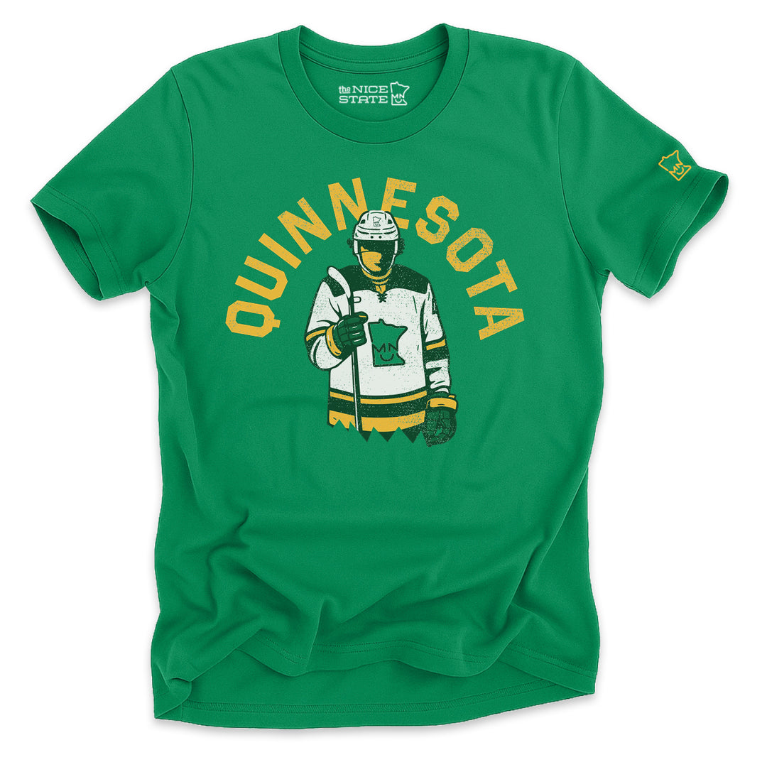 Quinnesota - Minnesota Hockey Tee