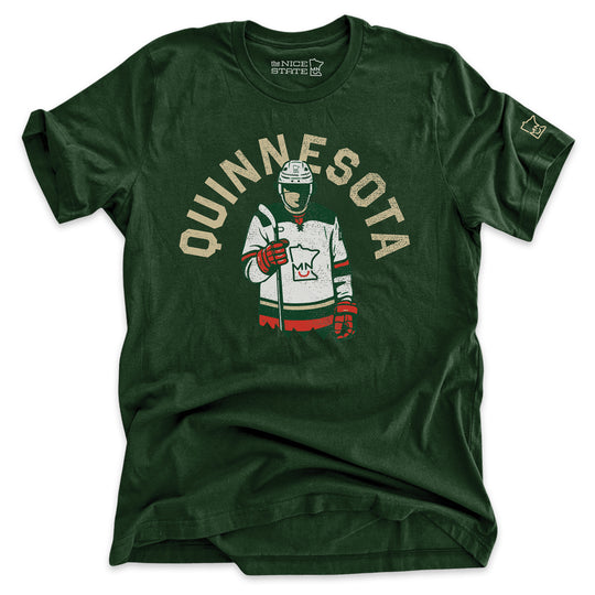 Quinnesota - Minnesota Hockey Tee