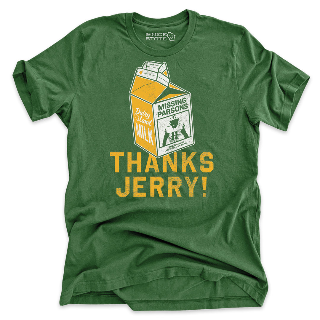 Green Bay - Thanks Jerry! - Missing Parsons