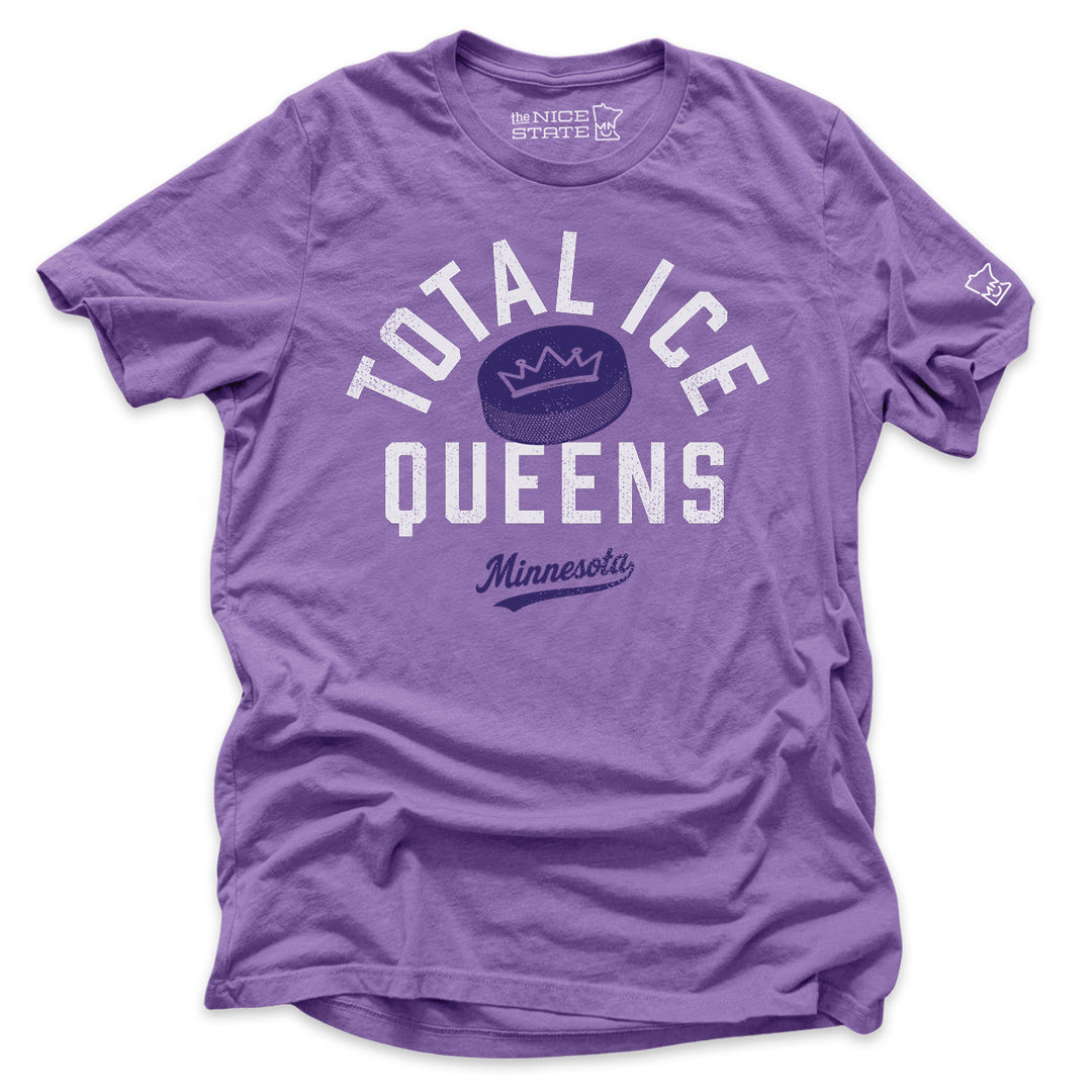 Minnesota Women Hockey - Total Ice Queens Tee