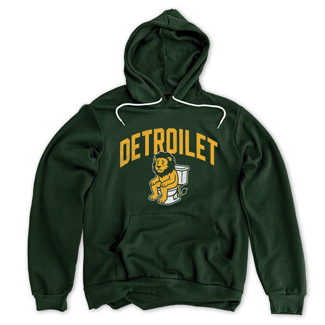 Detroilet Sad Lion | Supes Soft Fleece Hoodie