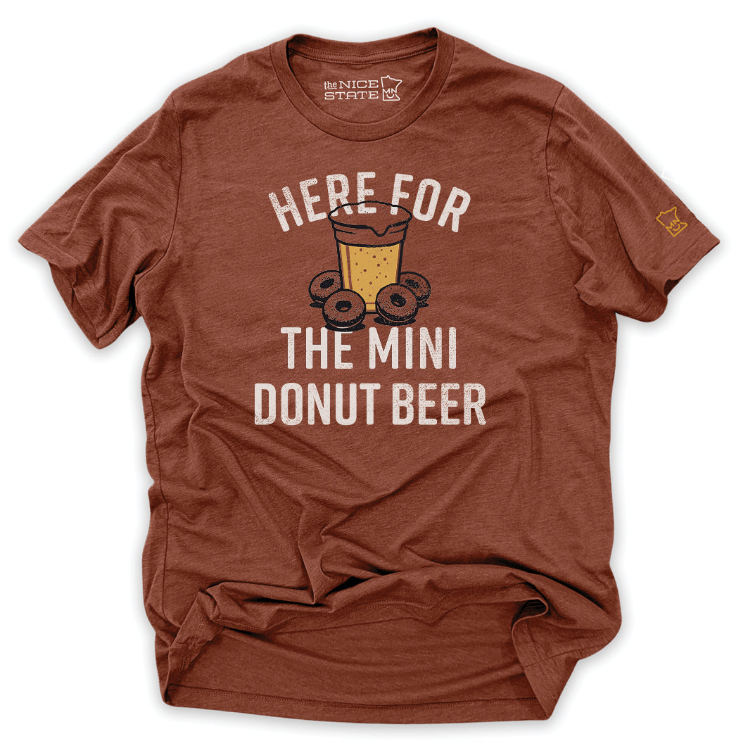 Here For The Mini Donut Beer