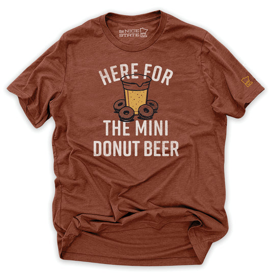 Here For The Mini Donut Beer