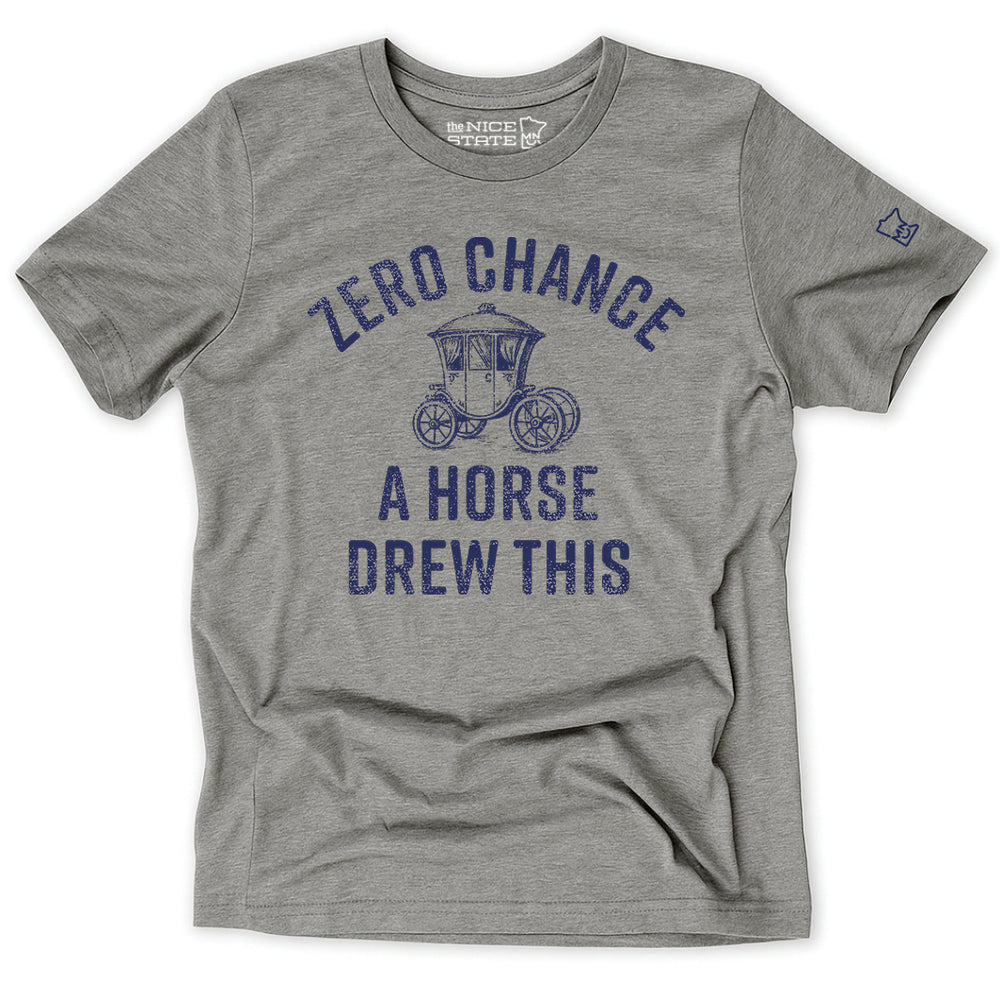 Zero Chance A Horse Drew This