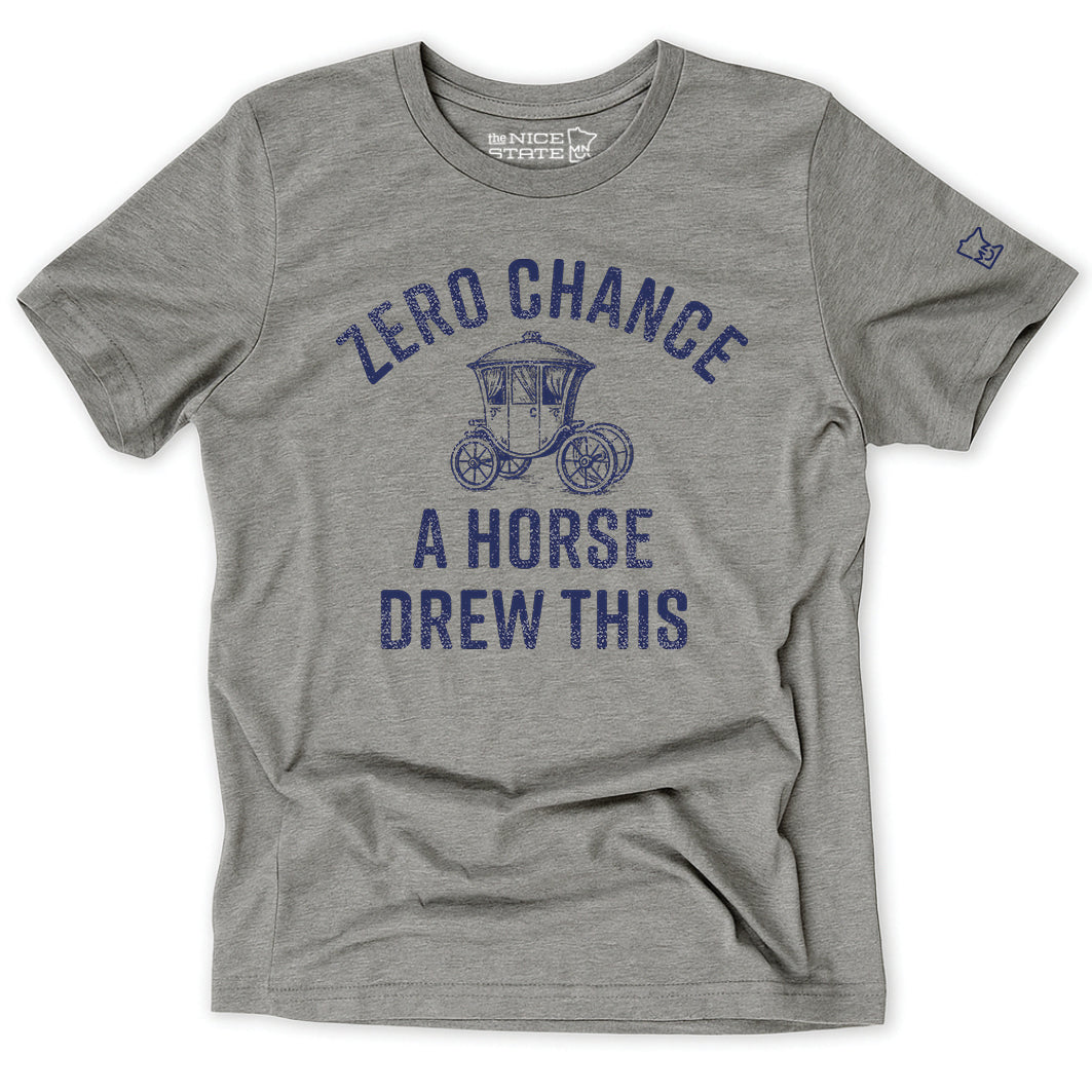 Zero Chance A Horse Drew This