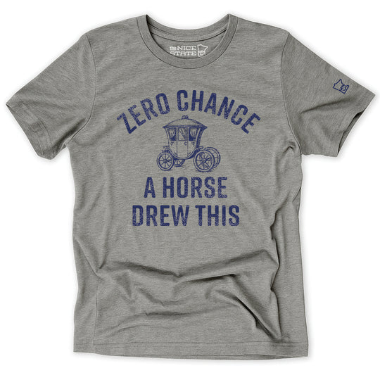 Zero Chance A Horse Drew This