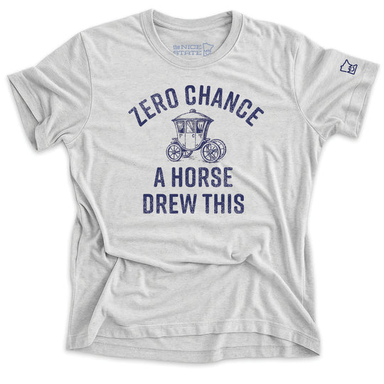 Zero Chance A Horse Drew This